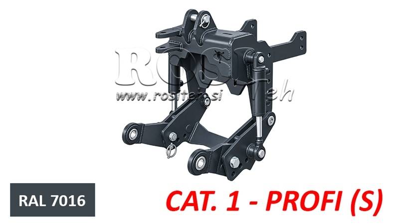 UNIVERZALNI KIT PREDNJA ČELNA HIDRAULIKA CAT. 1 - PROFI STANDARD ZA TR