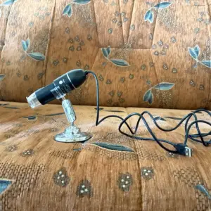 USB mikroskop Bresser (50x-1000x) + Kalibracijsko ravnalo (čitaj opis)