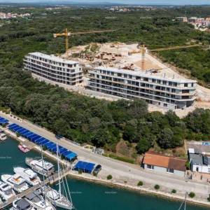 Veruda Marina. Prodaja modernih stanova u eksluzivnoj zgradi sa pogledom na marinu, Pula!B4
