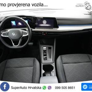 VW Golf 8 1.0 eTSI DSG Life 110 KS, ACC+LED+KAM+GR SJED+VIRT+ASIST