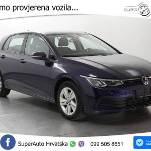 VW Golf 8 1.0 eTSI DSG Life 110 KS, ACC+LED+KAM+GR SJED+VIRT+ASIST