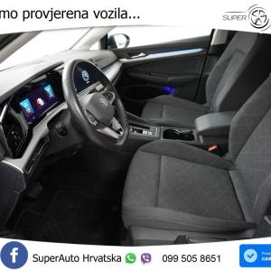 VW Golf 8 1.0 eTSI DSG Life 110 KS, ACC+LED+KAM+GR SJED+VIRT+ASIST