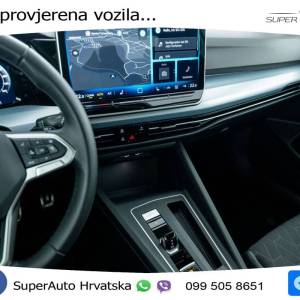 VW Golf 8 1.5 eTSI DSG Life 150 KS, LED+ACC+GR SJED+KAM+VIRT+PDC