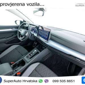 VW Golf 8 1.5 eTSI DSG Life 116 KS, LED+ACC+GR SJED+360+VIRT+PDC