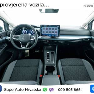 VW Golf 8 1.5 eTSI DSG Life 116 KS, LED+ACC+GR SJED+360+VIRT+PDC