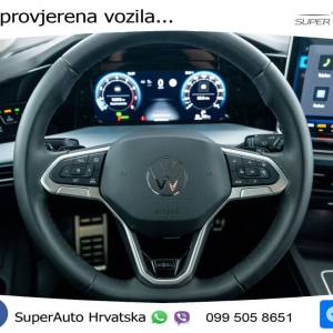 VW Golf 8 1.5 eTSI DSG Life 116 KS, LED+ACC+GR SJED+360+VIRT+PDC