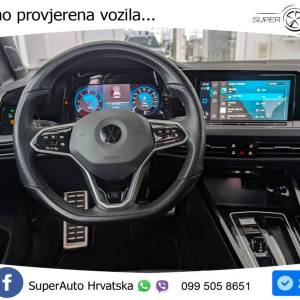 VW Golf 8 2.0 TDI DSG R-Line 150 KS, ACC+LED+GR SJED+VIRT+ASIST
