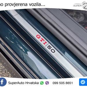 VW Golf 8 GTI 2.0 TSI DSG 50 Edition 325 KS, REG 08/27 AKRAPOVIĆ+ACC+LED+360