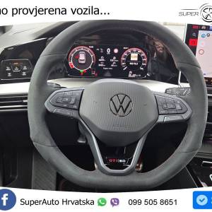 VW Golf 8 GTI 2.0 TSI DSG 50 Edition 325 KS, REG 08/27 AKRAPOVIĆ+ACC+LED+360