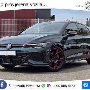 VW Golf 8 GTI 2.0 TSI DSG 50 Edition 325 KS, REG 08/27 AKRAPOVIĆ+ACC+LED+360