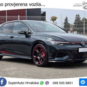 VW Golf 8 GTI 2.0 TSI DSG 50 Edition 325 KS, REG 08/27 AKRAPOVIĆ+ACC+LED+360