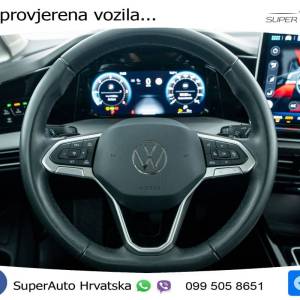 VW Golf VIII 2.0 TDI DSG Style 150 KS, ACC+KAM+VIRT+MASAŽA