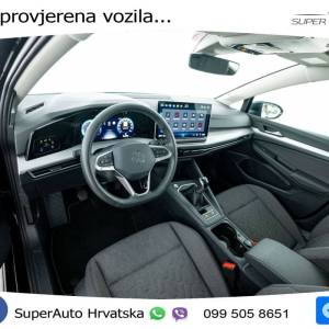 VW Golf VIII 2.0 TDI Life 116 KS, ACC+KAM+VIRT