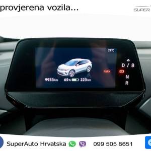VW ID.4 55 kWh Pure 170 KS, ACC+KAM+GR SJED+VIRT+NAVI