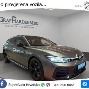 VW Passat Variant 2.0 TDI 4M DSG R line 193 KS, LED+ACC+MASAŽA+360+PDC