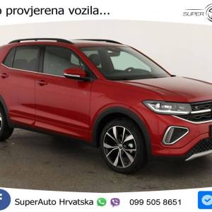 VW T-Cross 1.5 TSI DSG R-Line 150 KS, ACC+KAM+KEY+GR SJED+VIRT+LANE