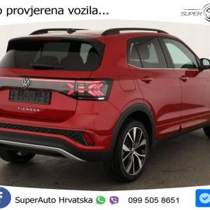 VW T-Cross 1.5 TSI DSG R-Line 150 KS, ACC+KAM+KEY+GR SJED+VIRT+LANE