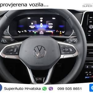 VW T-Cross 1.5 TSI DSG R-Line 150 KS, ACC+KAM+KEY+GR SJED+VIRT+LANE