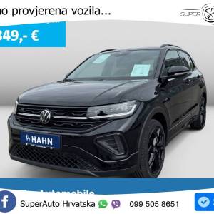 VW T-Cross 1.5 TSI DSG R-Line 150 KS, ACC+KAM+KEY+GR SJED+VIRT+LANE