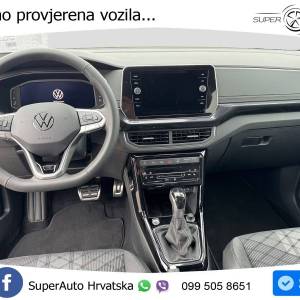 VW T-Cross 1.5 TSI DSG R-Line 150 KS, ACC+KAM+KEY+GR SJED+VIRT+LANE