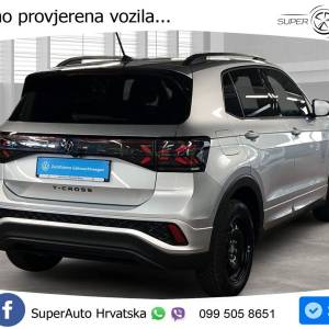 VW T-Cross 1.5 TSI DSG R-Line 150 KS, ACC+KAM+KEY+GR SJED+VIRT+LANE+