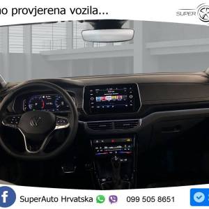 VW T-Cross 1.5 TSI DSG R-Line 150 KS, ACC+KAM+KEY+GR SJED+VIRT+LANE+