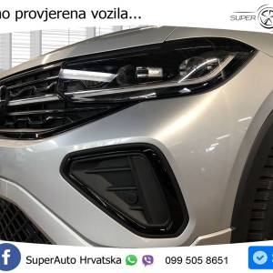 VW T-Cross 1.5 TSI DSG R-Line 150 KS, ACC+KAM+KEY+GR SJED+VIRT+LANE+