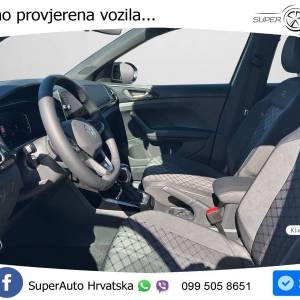 VW T-Cross 1.5 TSI DSG R-Line 150 KS, ACC+KAM+GR SJED+VIRT+LANE