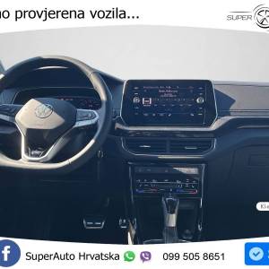 VW T-Cross 1.5 TSI DSG R-Line 150 KS, ACC+KAM+GR SJED+VIRT+LANE