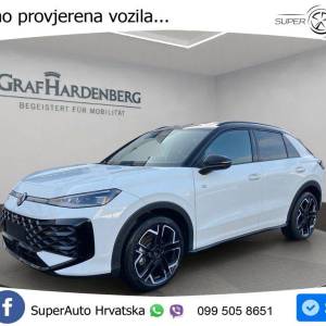 VW T-Roc 1.5 eTSI DSG R-Line 150 KS, ACC+360+KEY+GR SJED+HEAD+VIRT+LANE