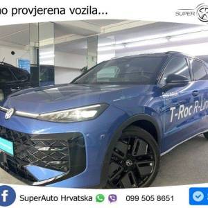 VW T-Roc 1.5 eTSI DSG R-Line 150 KS, ACC+360+KEY+GR SJED+HEAD+VIRT+LANE