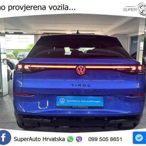 VW T-Roc 1.5 eTSI DSG R-Line 150 KS, ACC+360+KEY+GR SJED+HEAD+VIRT+LANE