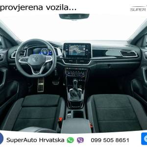 VW T-Roc 1.5 TSI DSG R-Line 150 KS, LED+ACC+GR SJED+KAM+VIRT+PDC