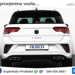 VW T-Roc 1.5 TSI DSG R-Line 150 KS, LED+ACC+GR SJED+KAM+VIRT+PDC