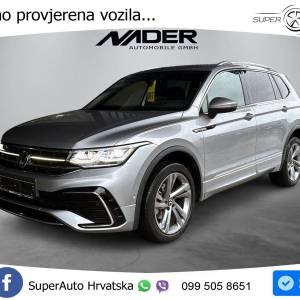 VW Tiguan Allspace 2.0 TDI Aut. R-Line 150 KS, 7-SJED+LED+ACC+GR SJED+360+VIRT
