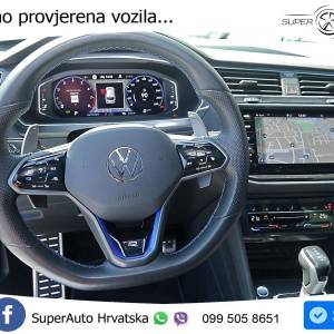 VW Tiguan R 2.0 TSI 4M DSG Black 320 KS, LED+ACC+PANO+4xGR SJED+VIRT+360