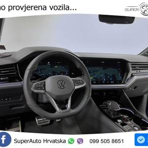 VW Touareg 3.0 TDI 4M Aut. R-Line 286 KS, PANO+ZRAČ+360+GR SJED+HEAD+ACC+KEY