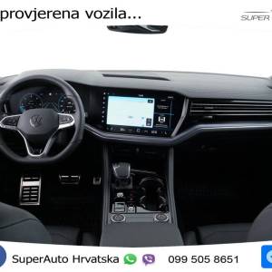 VW Touareg 3.0 TDI 4M Aut. R-Line 286 KS, ZRAČ+360+ACC+GR SJED+KEY+VIRT+LANE