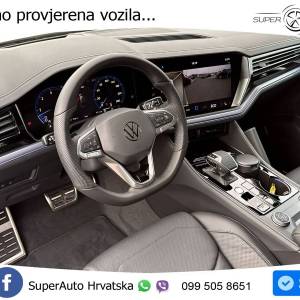 VW Touareg 3.0 TDI 4M Aut. R-Line 286 KS, PANO+ZRAČ+360+GR SJED+ACC+KEY+HEAD