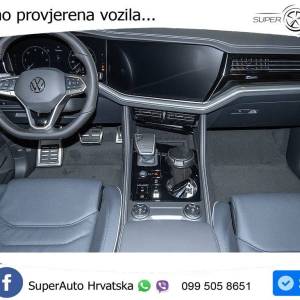 VW Touareg 3.0 TDI 4M Aut. R-Line 286 KS, PANO+ZRAČ+360+GR SJED+ACC+HEAD+KEY