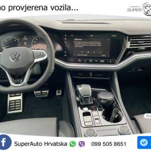 VW Touareg 3.0 TDI 4M Aut. R-Line 286 KS, PANO+ZRAČ+KAM+GR SJED+ACC+HEAD+LANE