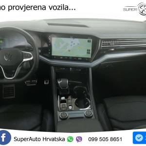 VW Touareg 3.0 TDI V6 4M Aut. R line 231 KS, ZRAČNI+MATRIX+ACC+GR SJED+KAM+PDC