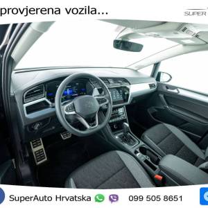 VW Touran 1.5 TSI DSG Comfortline 150 KS, 7-SJED+LED+ACC+GR SJED+PDC+VIRT