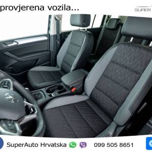 VW Touran 1.5 TSI DSG Comfortline 150 KS, 7-SJED+LED+ACC+GR SJED+PDC+VIRT