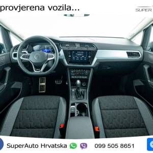 VW Touran 1.5 TSI DSG Comfortline 150 KS, 7-SJED+LED+ACC+GR SJED+PDC+VIRT