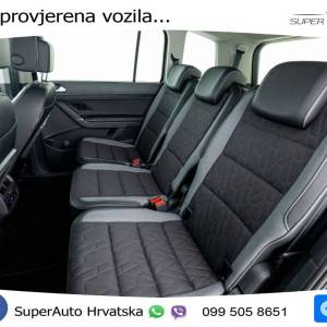 VW Touran 1.5 TSI DSG Comfortline 150 KS, 7-SJED+LED+ACC+GR SJED+VIRT+PDC+ASIST
