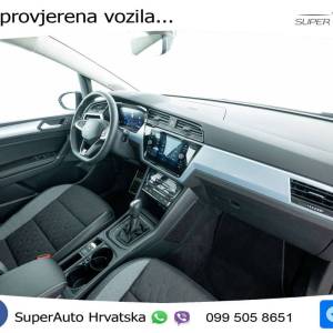VW Touran 2.0 TDI DSG Comfortline 150 KS, 7-SJED+ACC+GR SJED+VIRT+NAVI