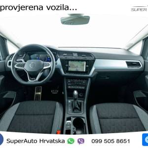 VW Touran 2.0 TDI DSG Comfortline 150 KS, 7-SJED+LED+ACC+GR SJED+PDC+VIRT