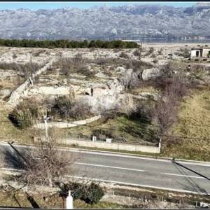 Zadar, Rtina, građevinsko zemljište, 1392 m2, kraj ceste