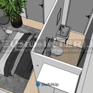 Zagreb, Borongaj, Vidrićeva ulica, jednosoban stan 35 m²